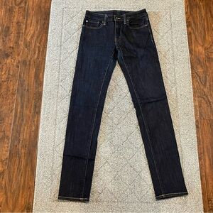 Ralph Lauren Denim and Supply Jeans Womens Size 27/32 Blue Low Slim Stretch
